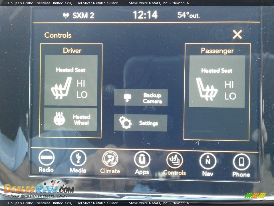 2019 Jeep Grand Cherokee Limited 4x4 Billet Silver Metallic / Black Photo #26