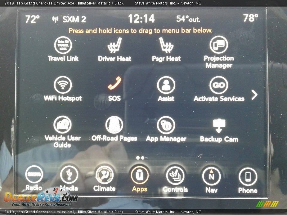 2019 Jeep Grand Cherokee Limited 4x4 Billet Silver Metallic / Black Photo #27