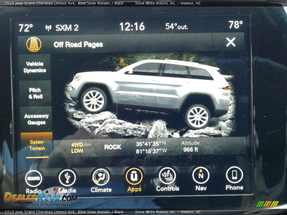 2019 Jeep Grand Cherokee Limited 4x4 Billet Silver Metallic / Black Photo #29