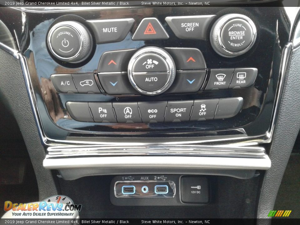 2019 Jeep Grand Cherokee Limited 4x4 Billet Silver Metallic / Black Photo #30