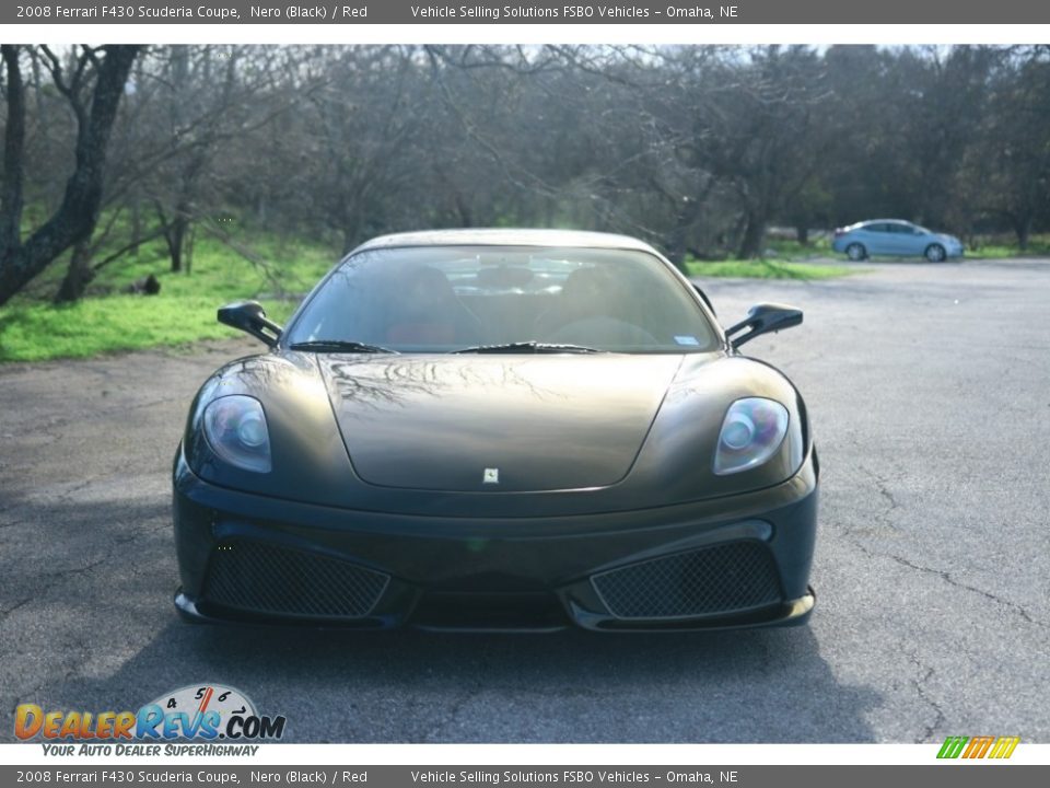 2008 Ferrari F430 Scuderia Coupe Nero (Black) / Red Photo #6