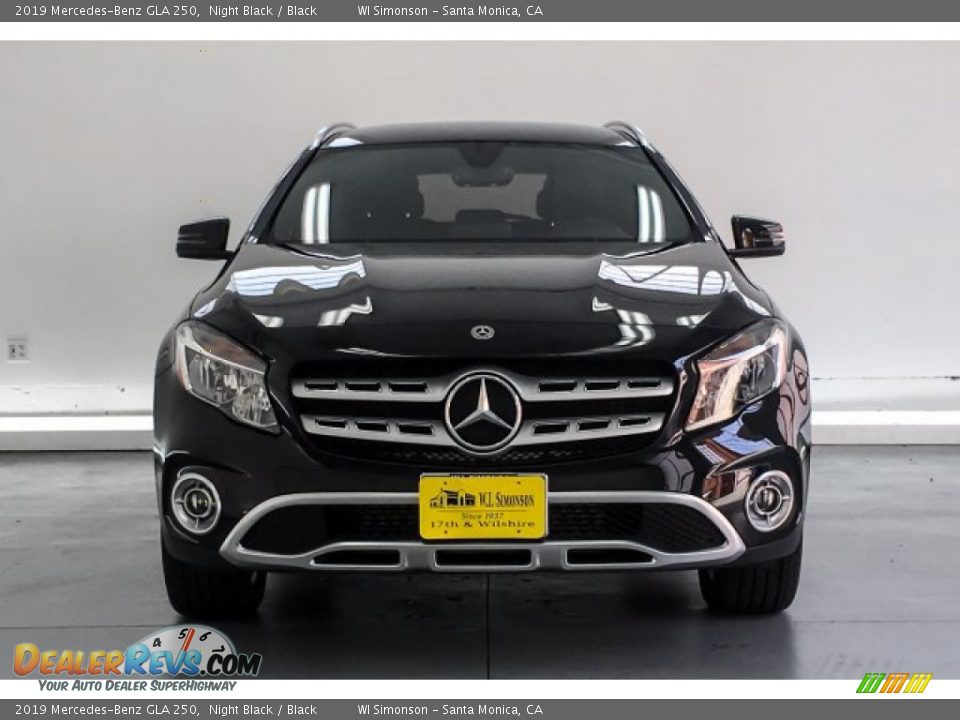 2019 Mercedes-Benz GLA 250 Night Black / Black Photo #2