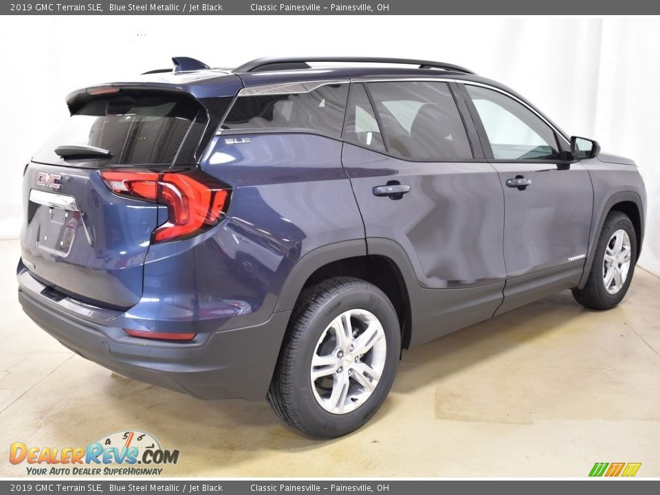 2019 GMC Terrain SLE Blue Steel Metallic / Jet Black Photo #2