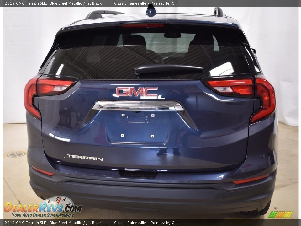 2019 GMC Terrain SLE Blue Steel Metallic / Jet Black Photo #3