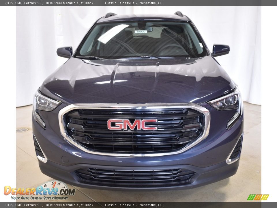 2019 GMC Terrain SLE Blue Steel Metallic / Jet Black Photo #4