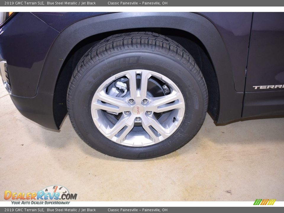 2019 GMC Terrain SLE Blue Steel Metallic / Jet Black Photo #5