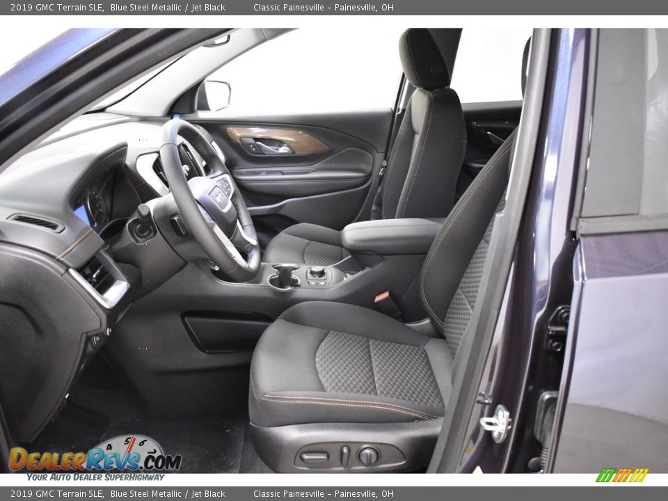 2019 GMC Terrain SLE Blue Steel Metallic / Jet Black Photo #6