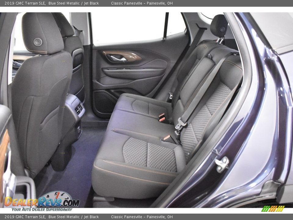 2019 GMC Terrain SLE Blue Steel Metallic / Jet Black Photo #7