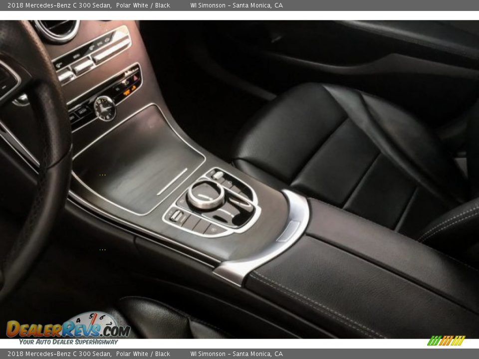 2018 Mercedes-Benz C 300 Sedan Polar White / Black Photo #24