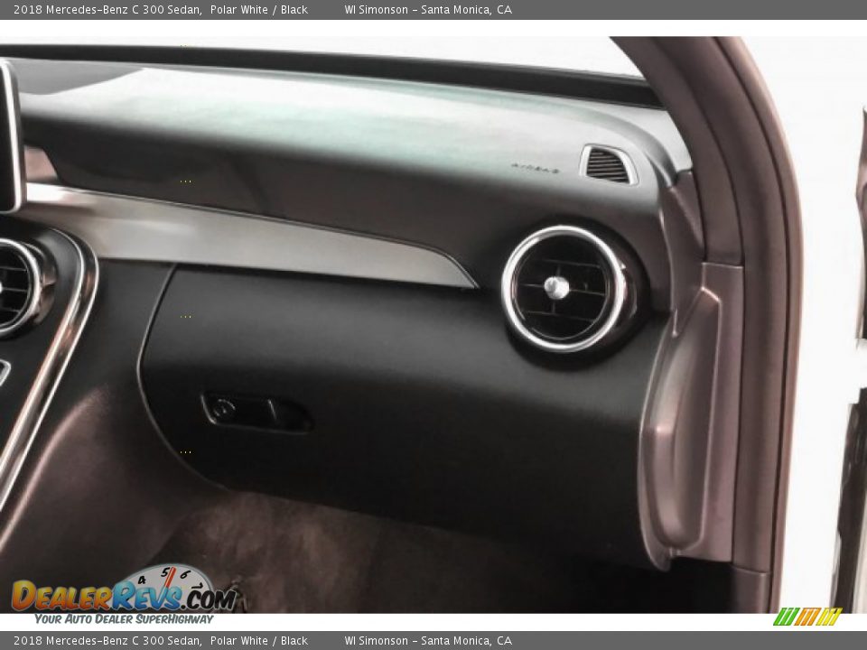 2018 Mercedes-Benz C 300 Sedan Polar White / Black Photo #29
