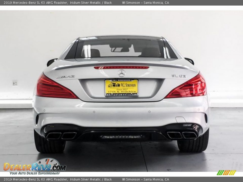 2019 Mercedes-Benz SL 63 AMG Roadster Iridium Silver Metallic / Black Photo #3