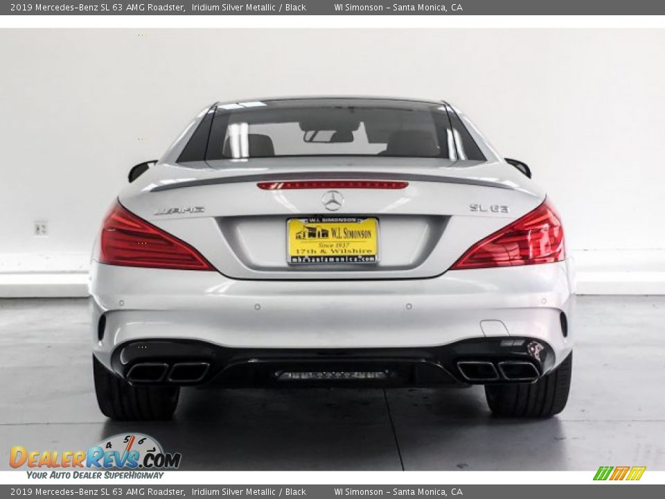 2019 Mercedes-Benz SL 63 AMG Roadster Iridium Silver Metallic / Black Photo #3