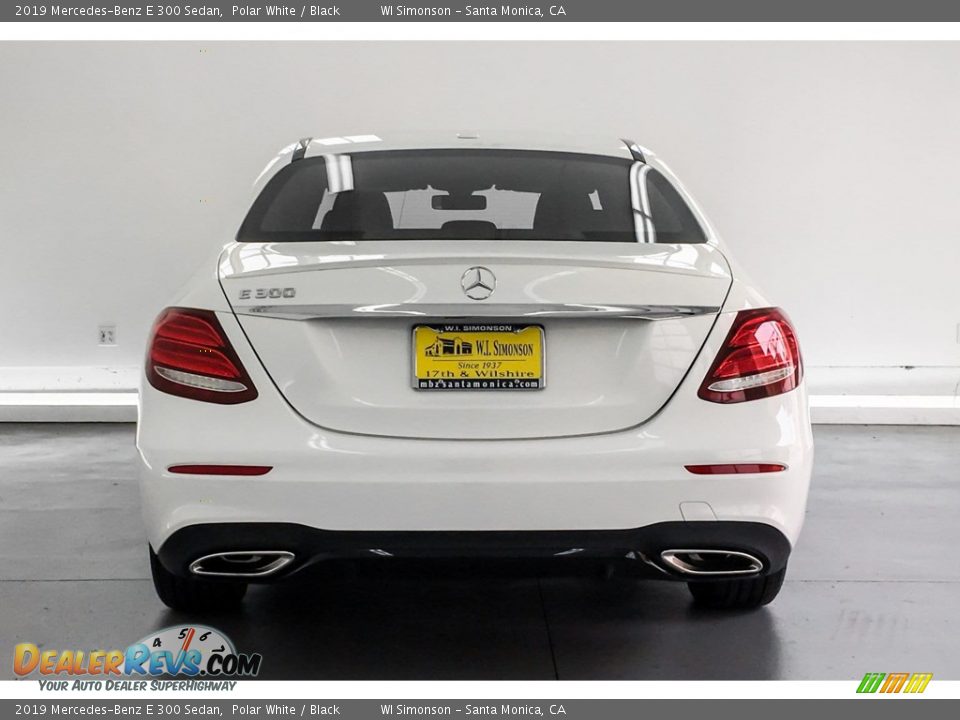 2019 Mercedes-Benz E 300 Sedan Polar White / Black Photo #3