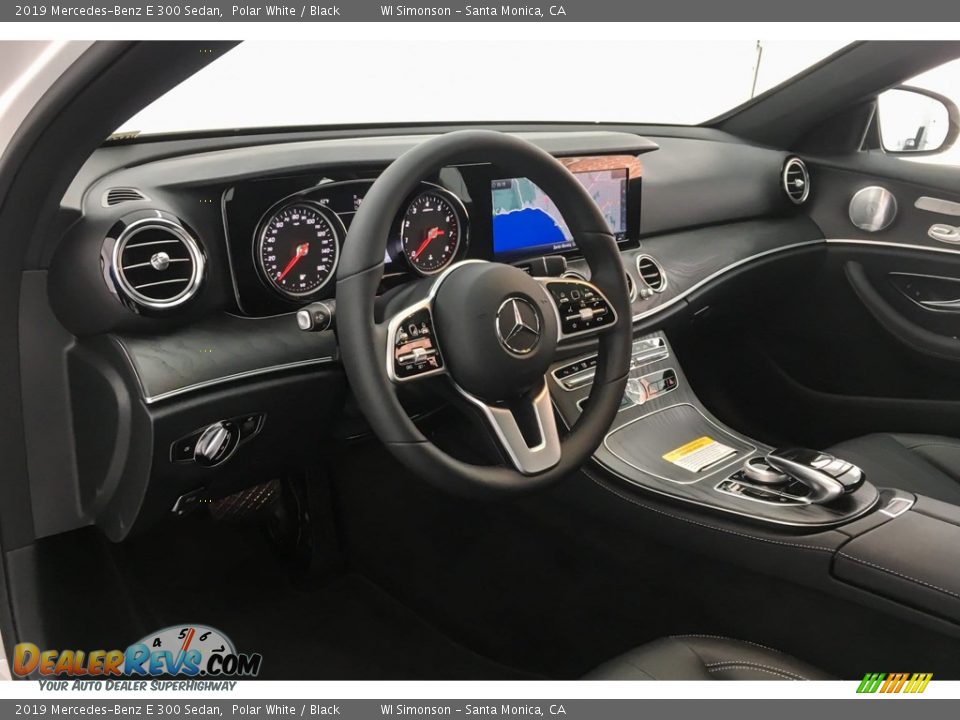 2019 Mercedes-Benz E 300 Sedan Polar White / Black Photo #4