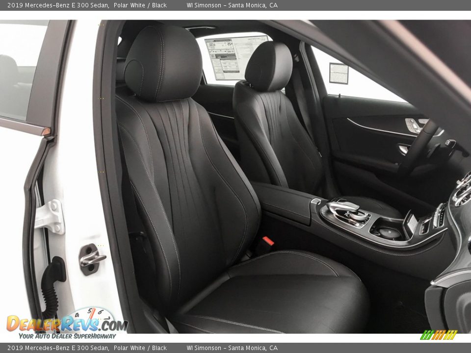 2019 Mercedes-Benz E 300 Sedan Polar White / Black Photo #5