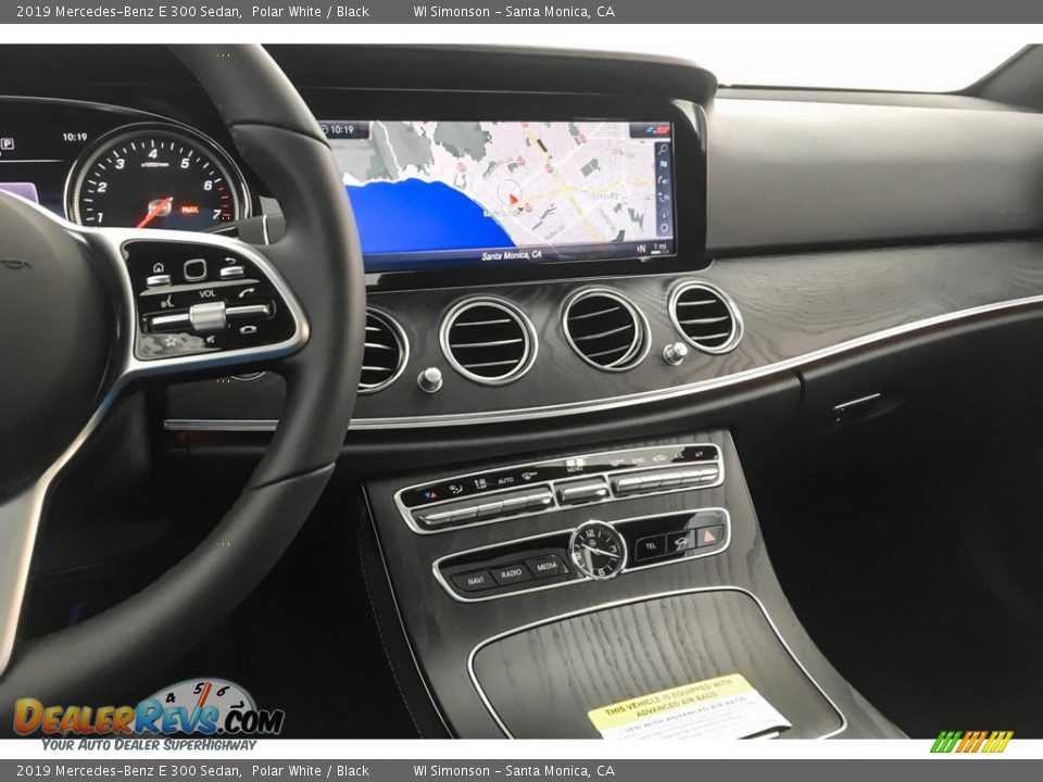 2019 Mercedes-Benz E 300 Sedan Polar White / Black Photo #6
