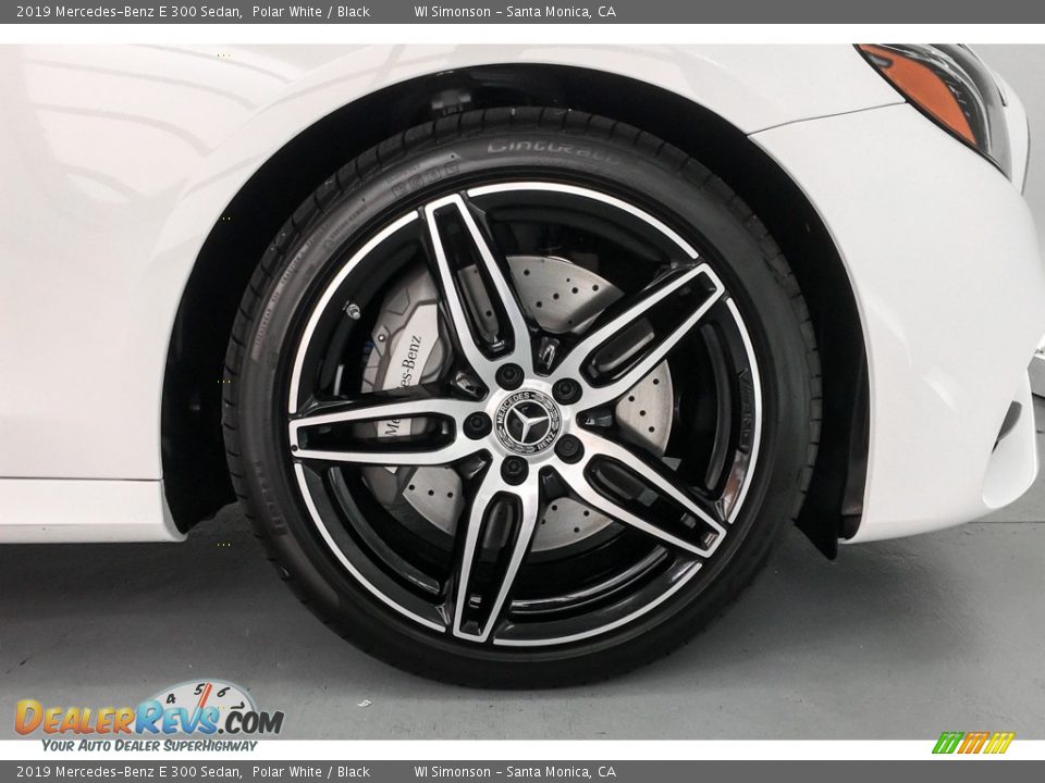 2019 Mercedes-Benz E 300 Sedan Polar White / Black Photo #9