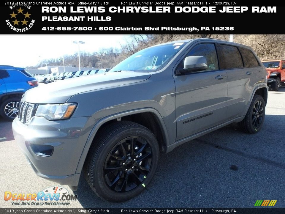 2019 Jeep Grand Cherokee Altitude 4x4 Sting-Gray / Black Photo #1