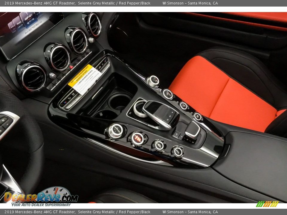Controls of 2019 Mercedes-Benz AMG GT Roadster Photo #7
