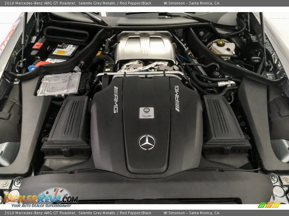 2019 Mercedes-Benz AMG GT Roadster 4.0 AMG Twin-Turbocharged DOHC 32-Valve VVT V8 Engine Photo #8