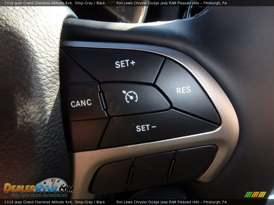 2019 Jeep Grand Cherokee Altitude 4x4 Sting-Gray / Black Photo #19