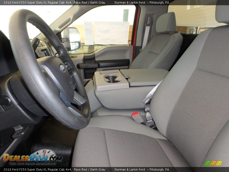 2019 Ford F250 Super Duty XL Regular Cab 4x4 Race Red / Earth Gray Photo #7