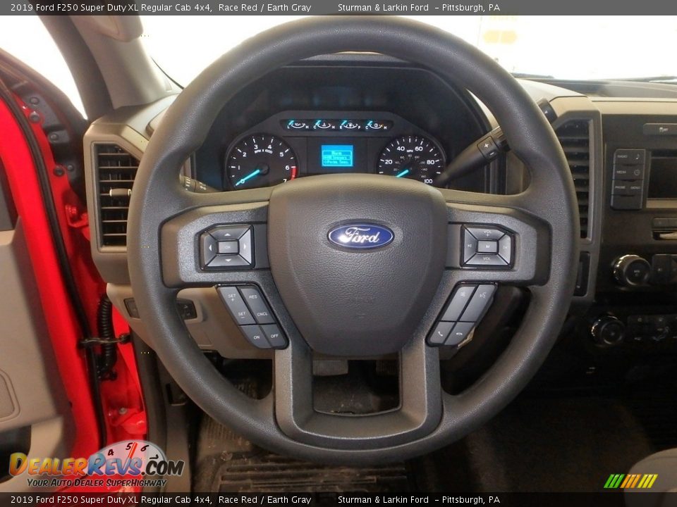 2019 Ford F250 Super Duty XL Regular Cab 4x4 Steering Wheel Photo #13