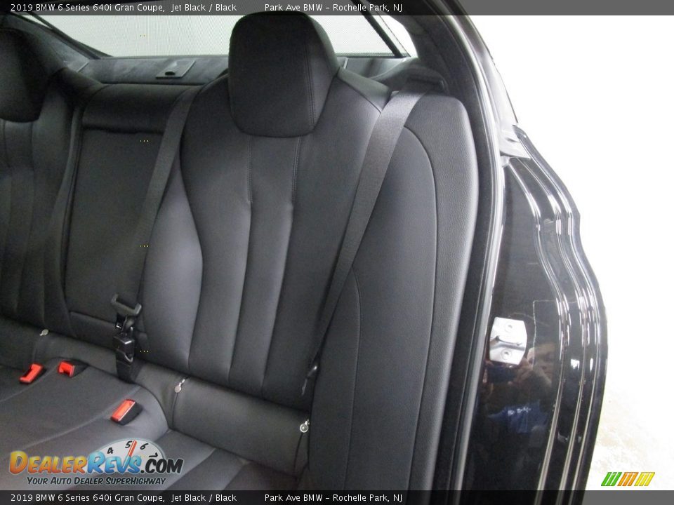 2019 BMW 6 Series 640i Gran Coupe Jet Black / Black Photo #9