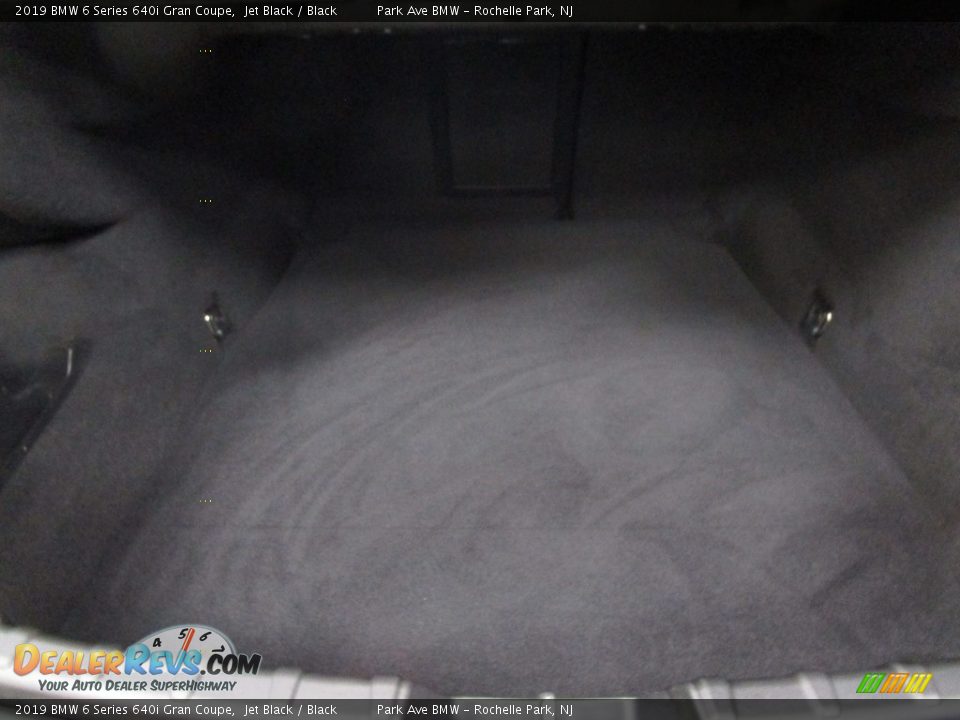 2019 BMW 6 Series 640i Gran Coupe Jet Black / Black Photo #18