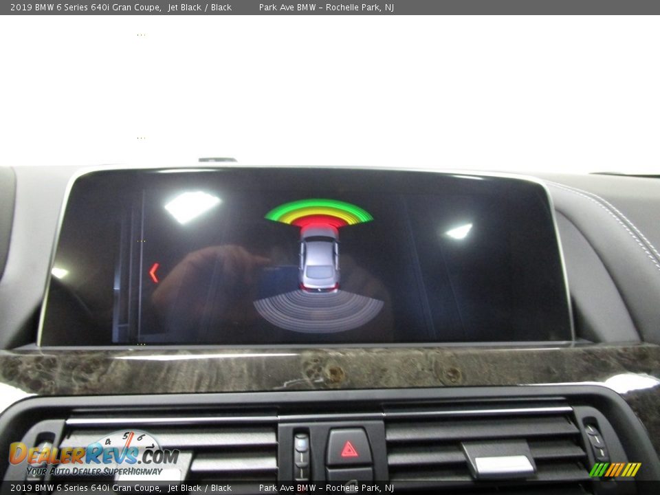 2019 BMW 6 Series 640i Gran Coupe Jet Black / Black Photo #24