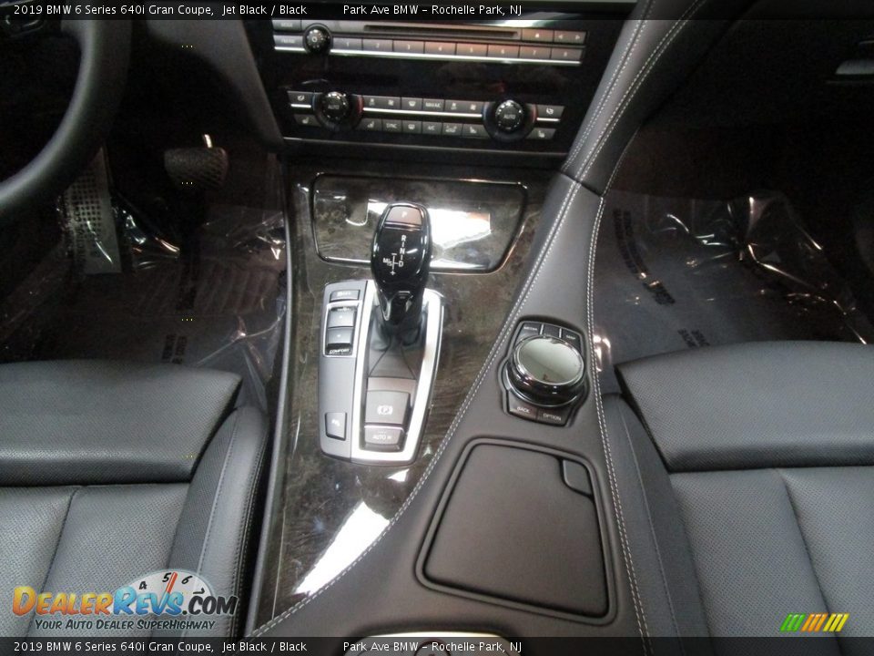 2019 BMW 6 Series 640i Gran Coupe Jet Black / Black Photo #25