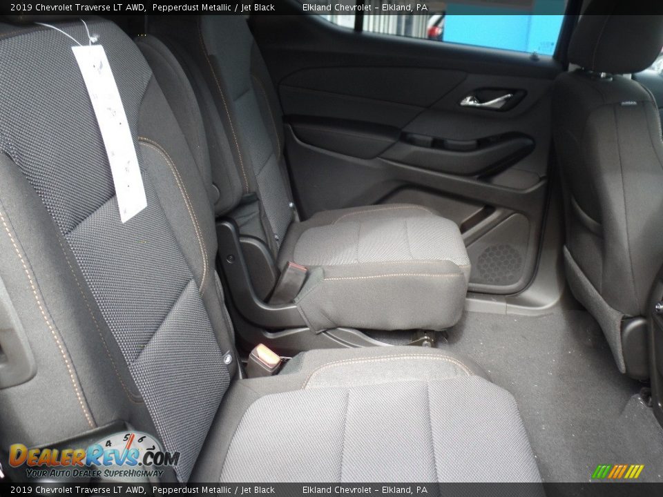 2019 Chevrolet Traverse LT AWD Pepperdust Metallic / Jet Black Photo #14