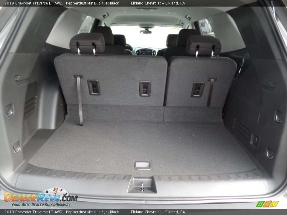 2019 Chevrolet Traverse LT AWD Pepperdust Metallic / Jet Black Photo #16