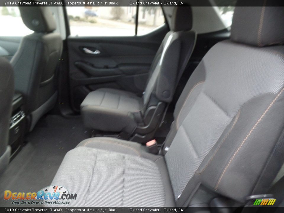 2019 Chevrolet Traverse LT AWD Pepperdust Metallic / Jet Black Photo #19