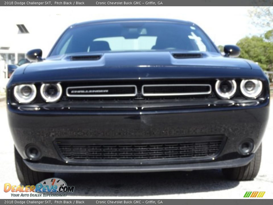 2018 Dodge Challenger SXT Pitch Black / Black Photo #4