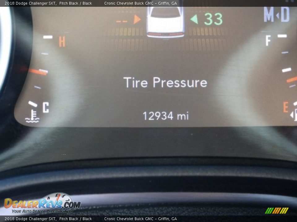 2018 Dodge Challenger SXT Pitch Black / Black Photo #15