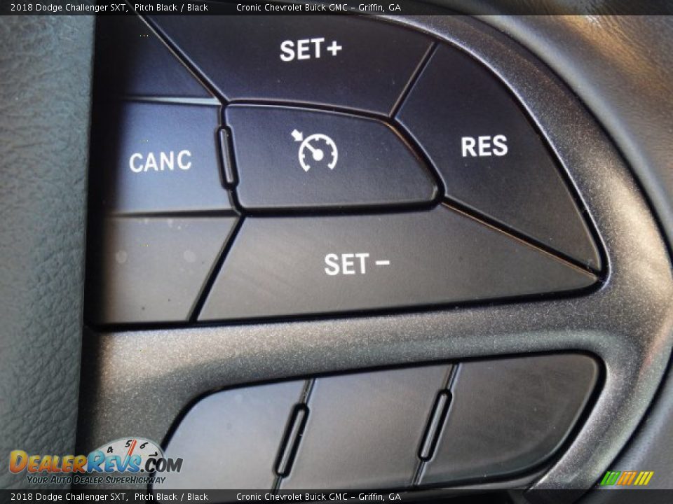 2018 Dodge Challenger SXT Pitch Black / Black Photo #16