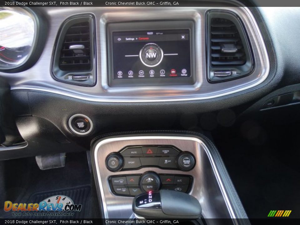 2018 Dodge Challenger SXT Pitch Black / Black Photo #17