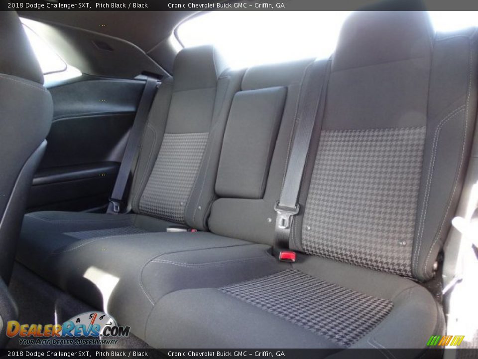 2018 Dodge Challenger SXT Pitch Black / Black Photo #19