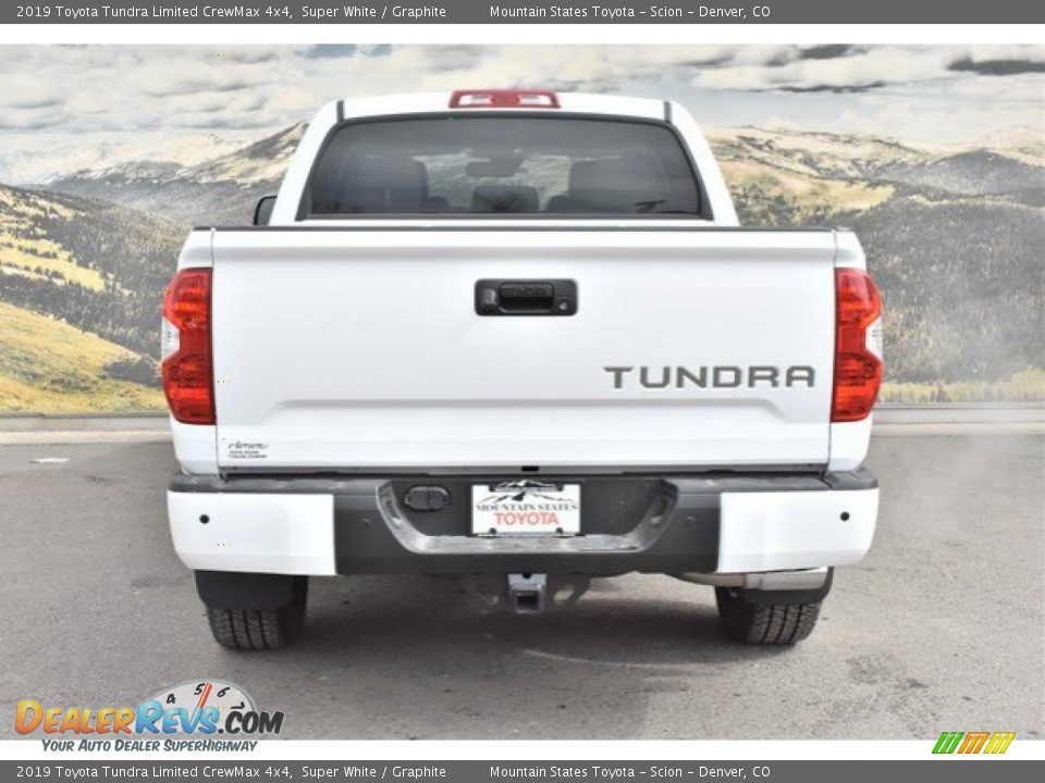 2019 Toyota Tundra Limited CrewMax 4x4 Super White / Graphite Photo #4