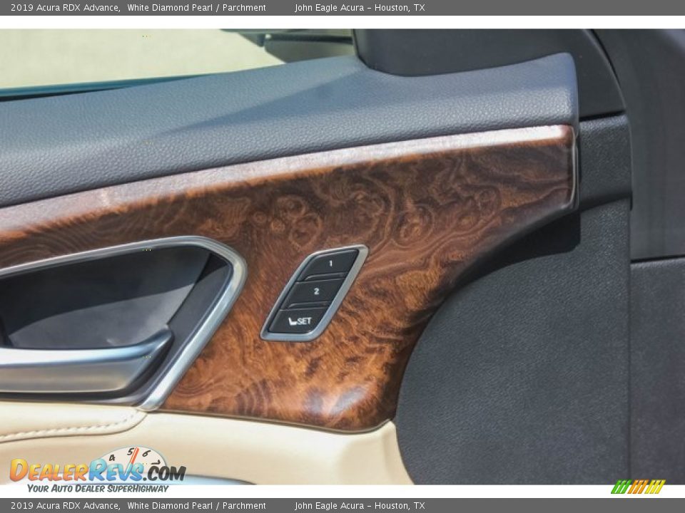 2019 Acura RDX Advance White Diamond Pearl / Parchment Photo #14