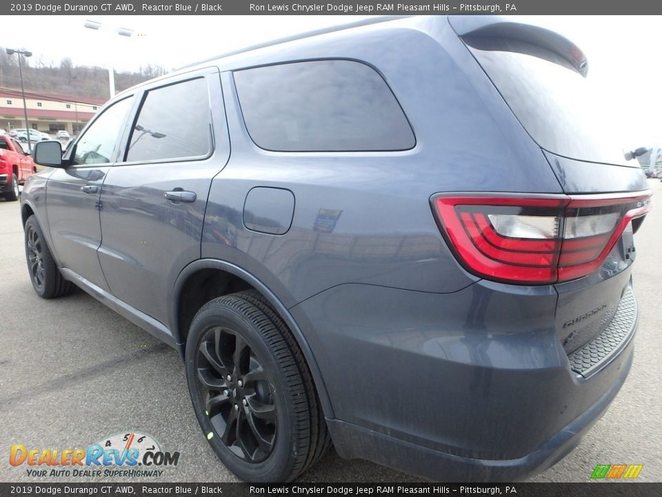 2019 Dodge Durango GT AWD Reactor Blue / Black Photo #3