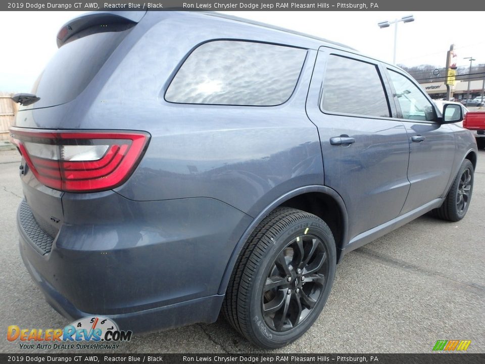 2019 Dodge Durango GT AWD Reactor Blue / Black Photo #6