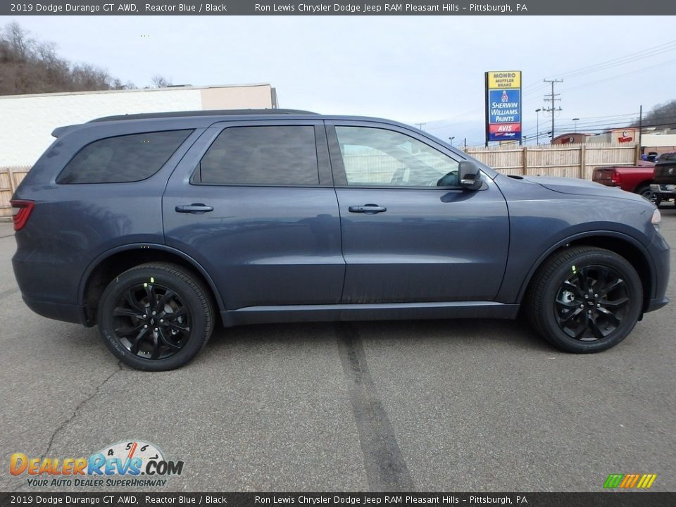 2019 Dodge Durango GT AWD Reactor Blue / Black Photo #7
