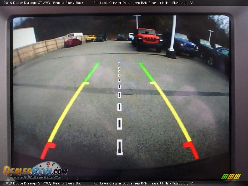 2019 Dodge Durango GT AWD Reactor Blue / Black Photo #16