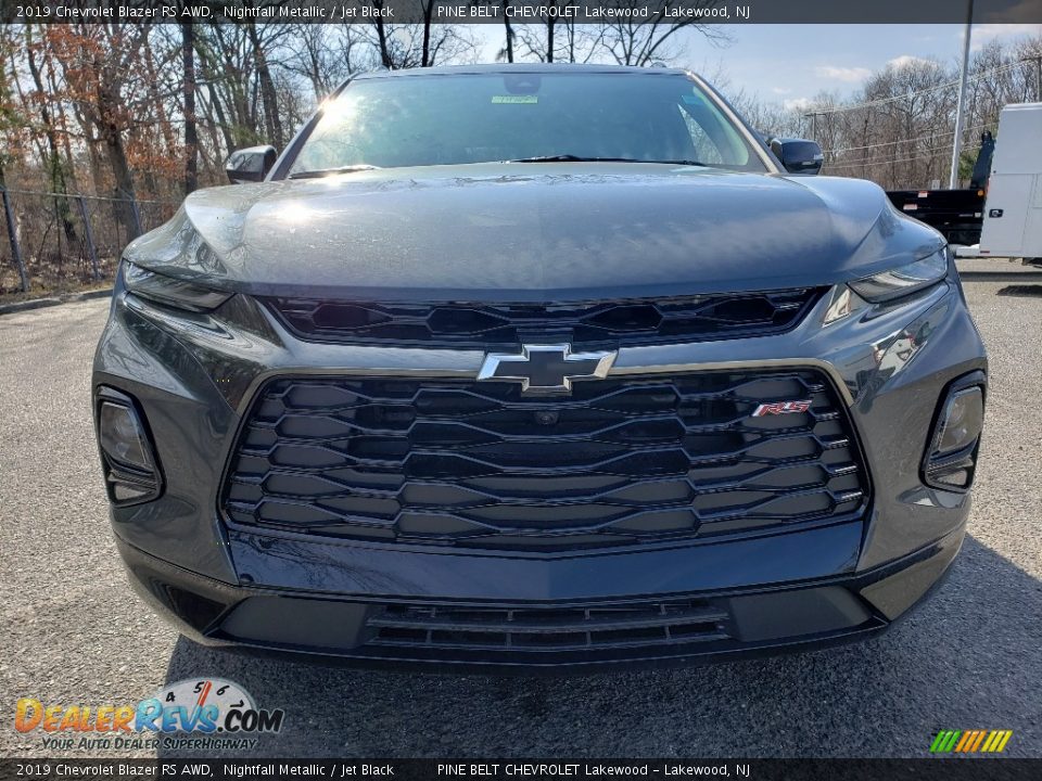 2019 Chevrolet Blazer RS AWD Nightfall Metallic / Jet Black Photo #2