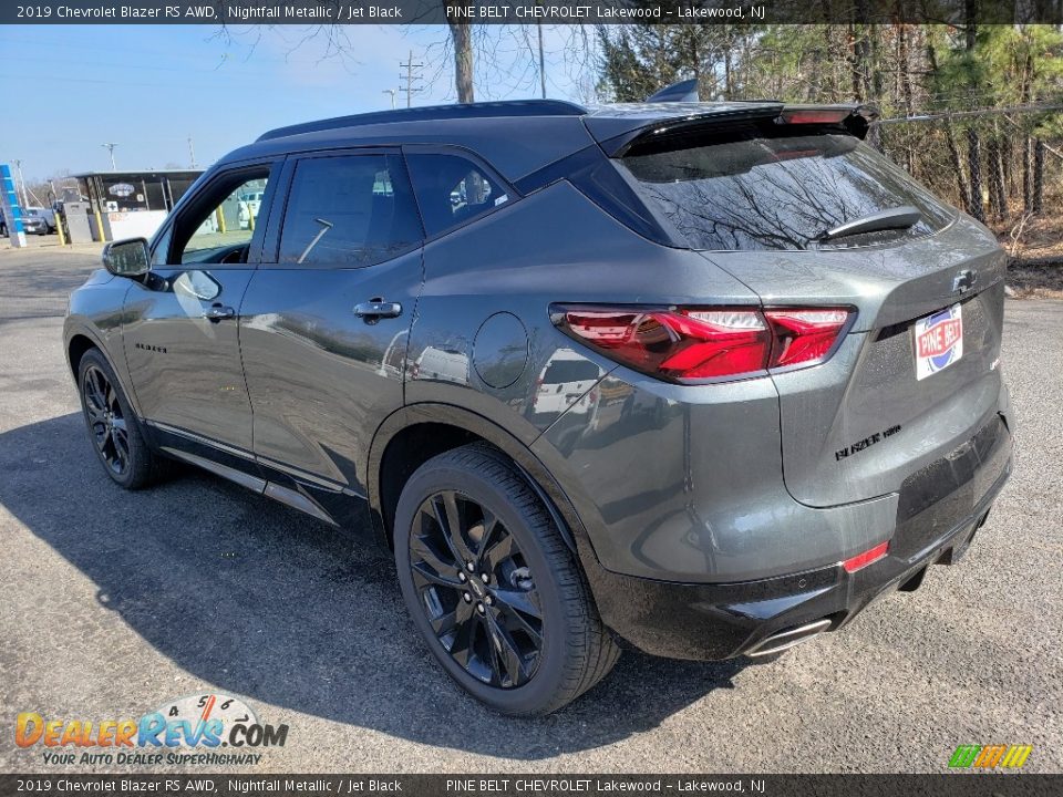 2019 Chevrolet Blazer RS AWD Nightfall Metallic / Jet Black Photo #4