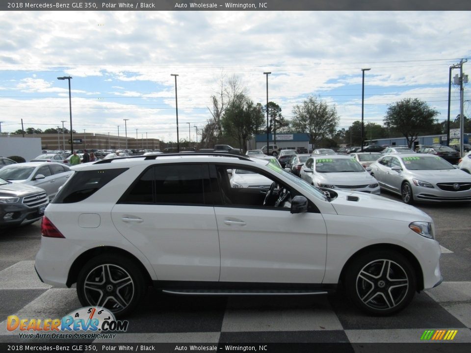 2018 Mercedes-Benz GLE 350 Polar White / Black Photo #3