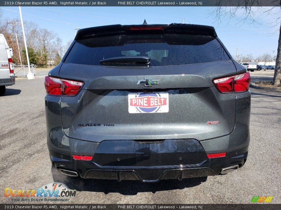 2019 Chevrolet Blazer RS AWD Nightfall Metallic / Jet Black Photo #5