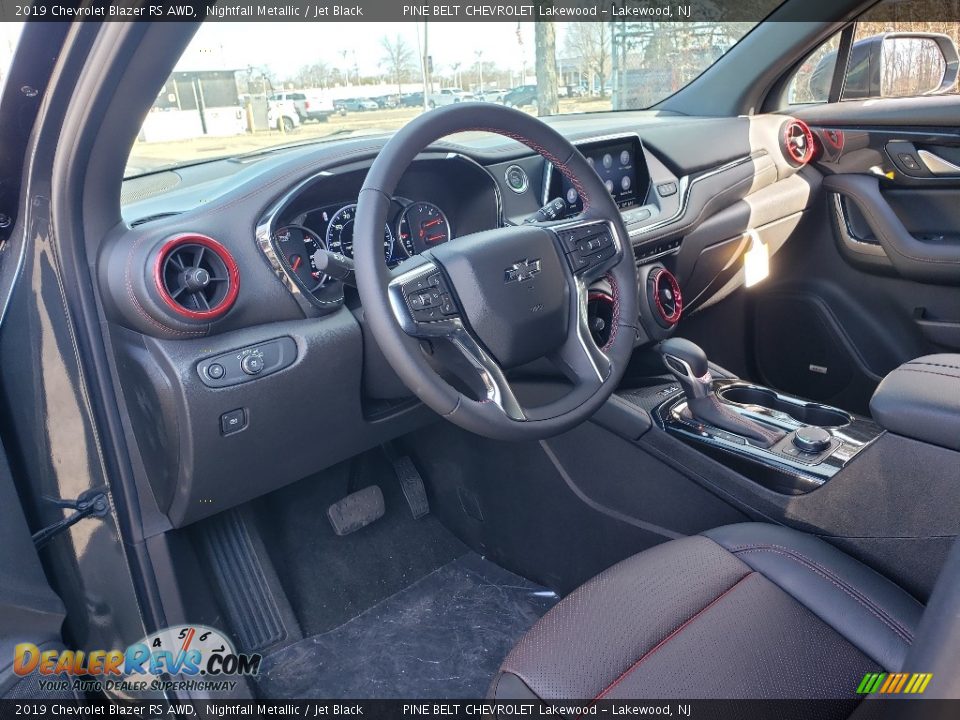 2019 Chevrolet Blazer RS AWD Nightfall Metallic / Jet Black Photo #7